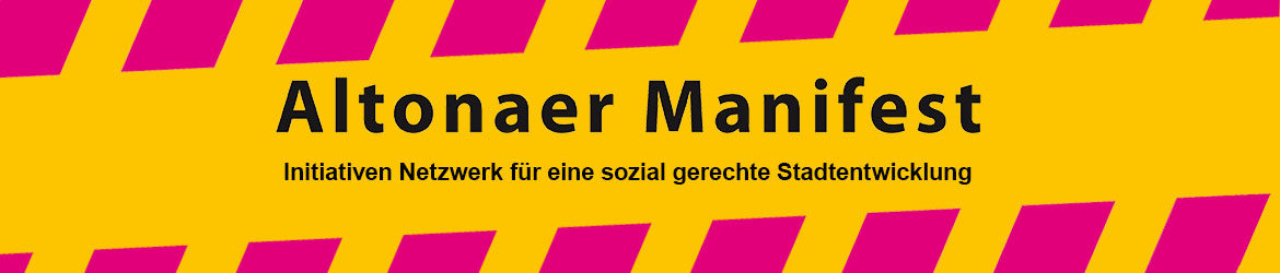 Banner Altonaer Manifest